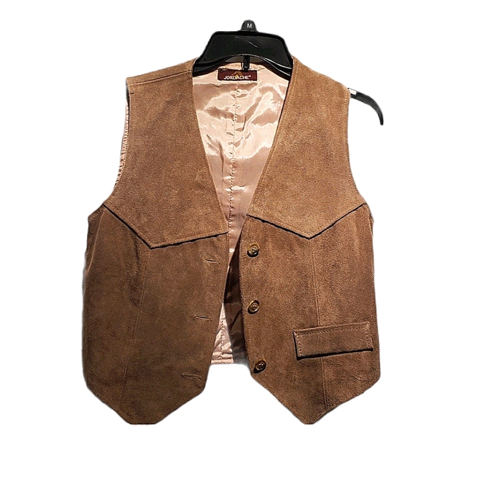 Vintage Jordache Suede Vest